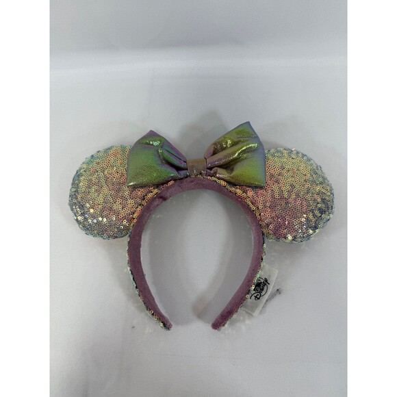 Disney “Earidescent” Iridescent Pink 50th Anniversary Minnie Mouse Ears headband - Picture 1 of 4